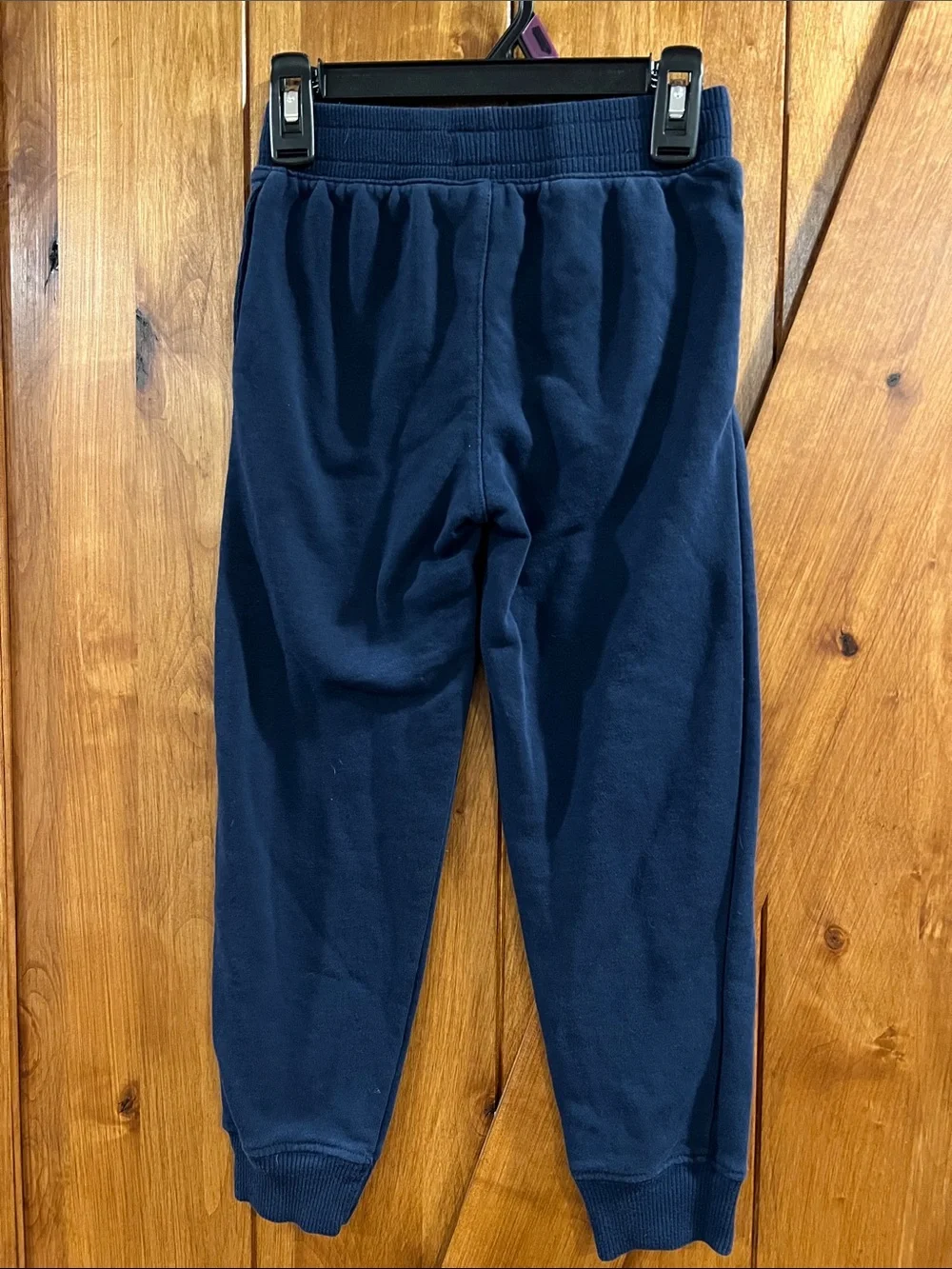 Kids Navy Jogger Sweatpants with Drawstring
